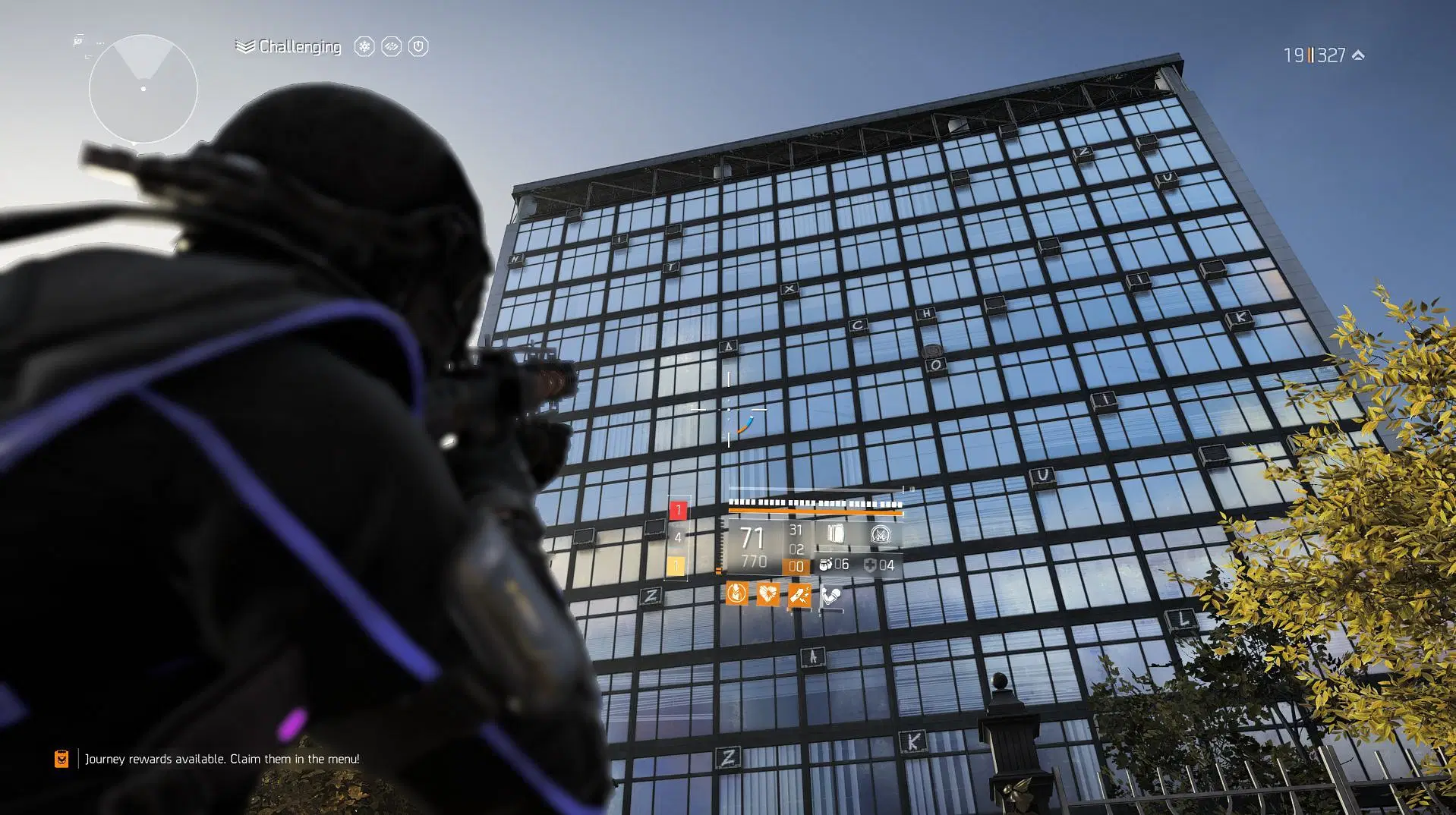 A building with letters (Image via Ubisoft)