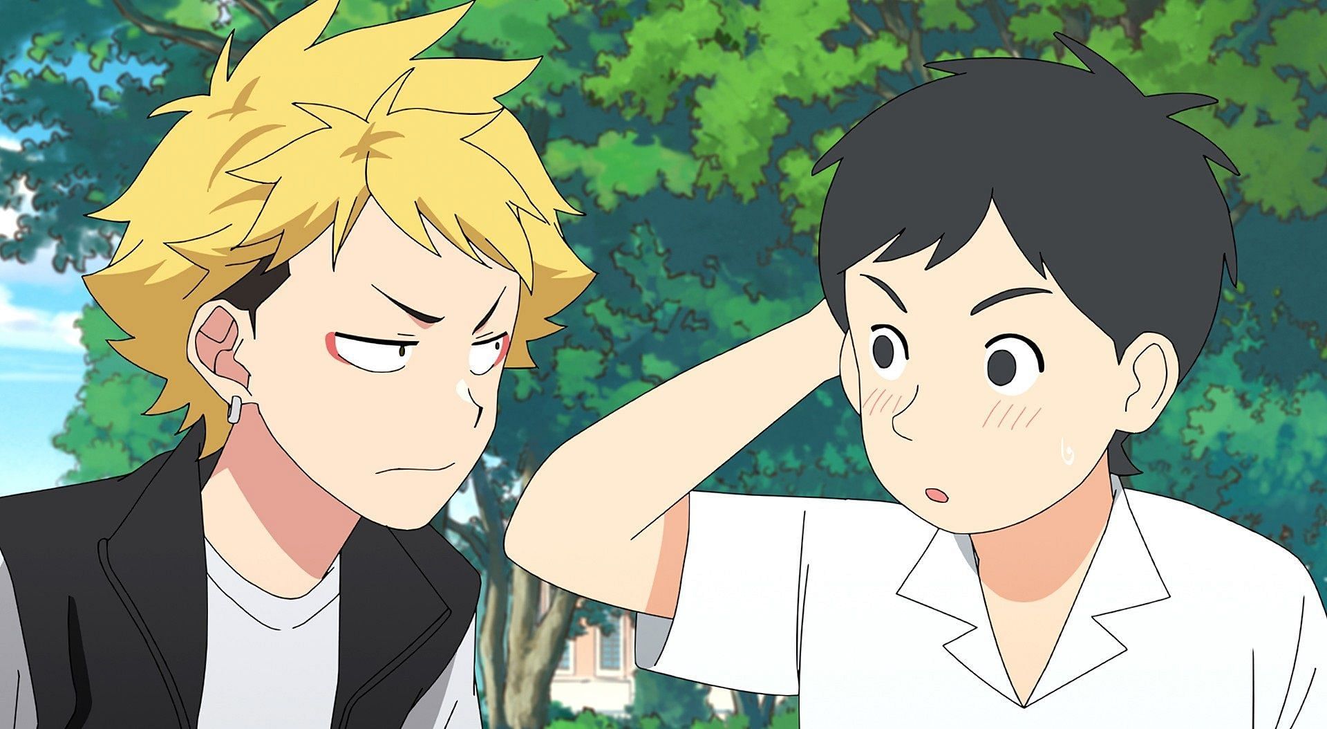 Kanshi and Jun as seen in the most recent episode (Image via Bibury Animation Studios)