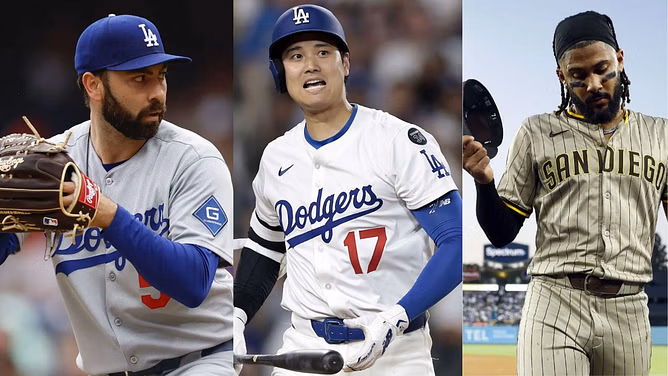 Dodgers pitcher Lou Trivino commends umpires' handling of controversial Shohei Ohtani - Fernando Tatis Jr. HBP incidents