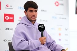 "There was a lot of pressure" - Carlos Alcaraz opens up about Novak Djokovic final at Wimbledon & how he overcame his nerves