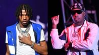 "2nd hand embarrassment" — Internet reacts as Lil Baby stops Rob49 from putting a chain around his neck on stage at WHAM World tour