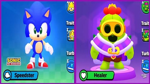 The developer announced two new Heroes in the Squad Busters x Sonic update video (Image via Supercell)