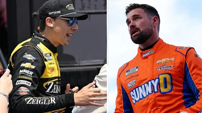 “I can't go buy him a Hallmark card”: Carson Hocevar reflects on his on-track feud with Ricky Stenhouse Jr. days after landmark Mexico race