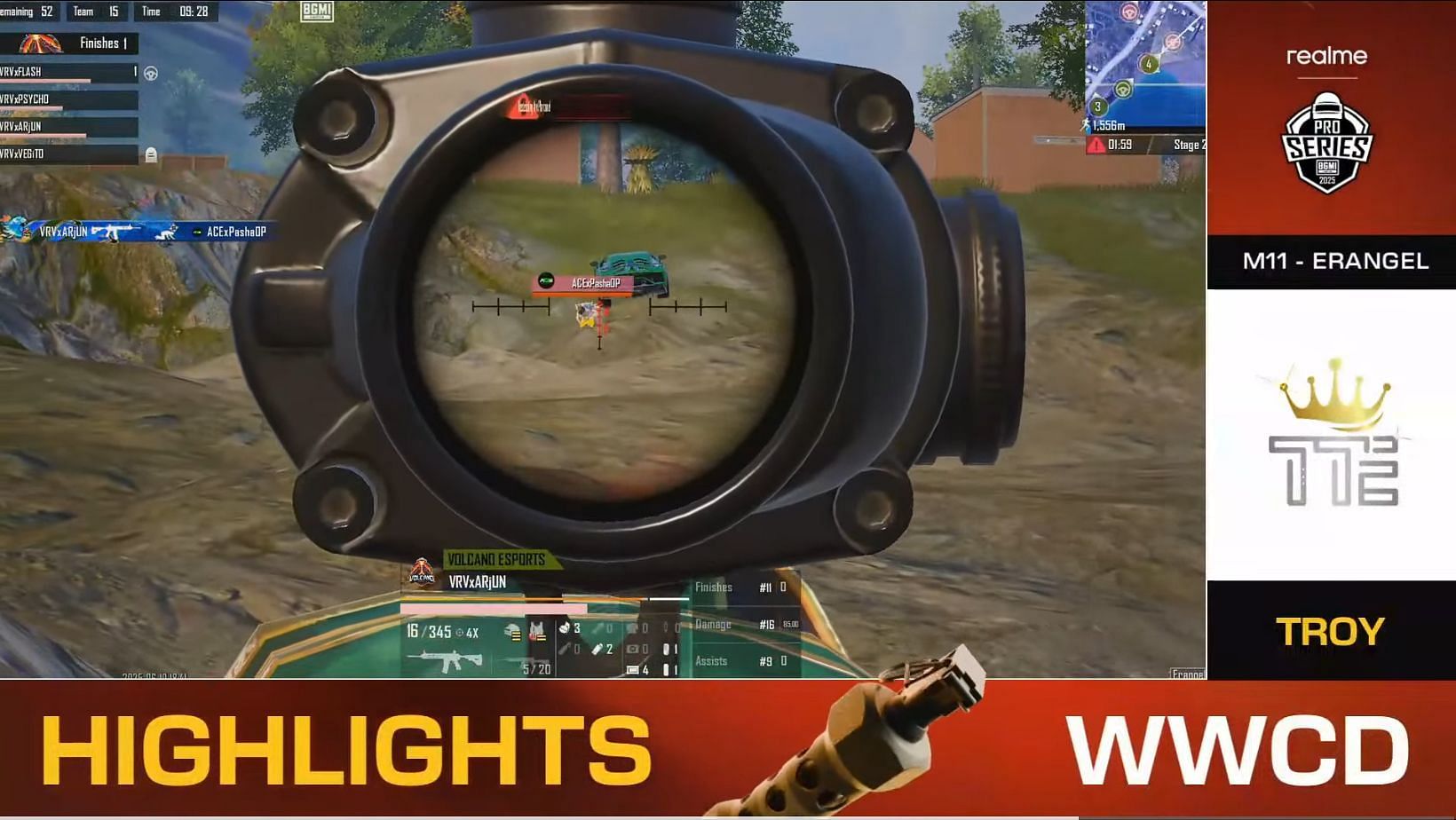 Day 2 of BMPS 2025 Round 3 occurred on June 10 (Image via YouTube/Krafton India Esports)