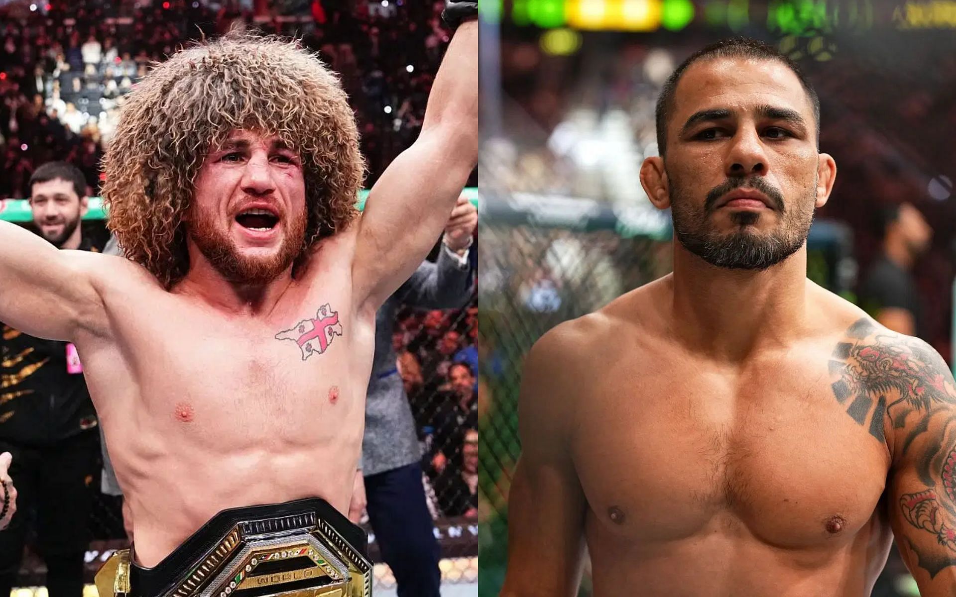 Merab Dvalishvili shares thoughts on potential bantamweight title clash against Alexandre Pantoja [Image courtesy: Getty Images]