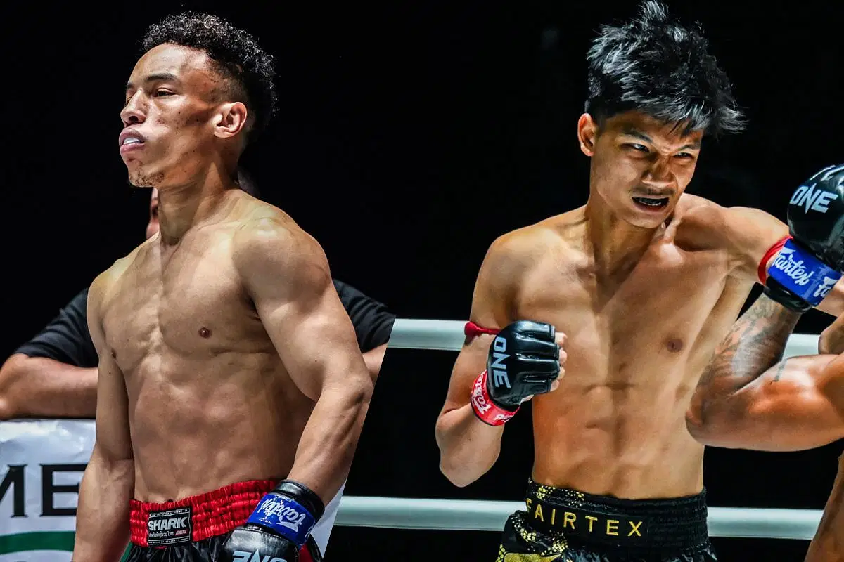 Elmehdi El Jamari (L) and Aliff (R) | Photo by ONE Championship