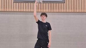 “Matt Painter in the crowd somewhere”: Hoops fans react to 14YO hooper Jeremy Gohier’s insane 7’6 height