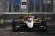 Colton Herta driving his No. 26 Andretti Global Honda at the Chevrolet Detroit Grand Prix - Source: Getty