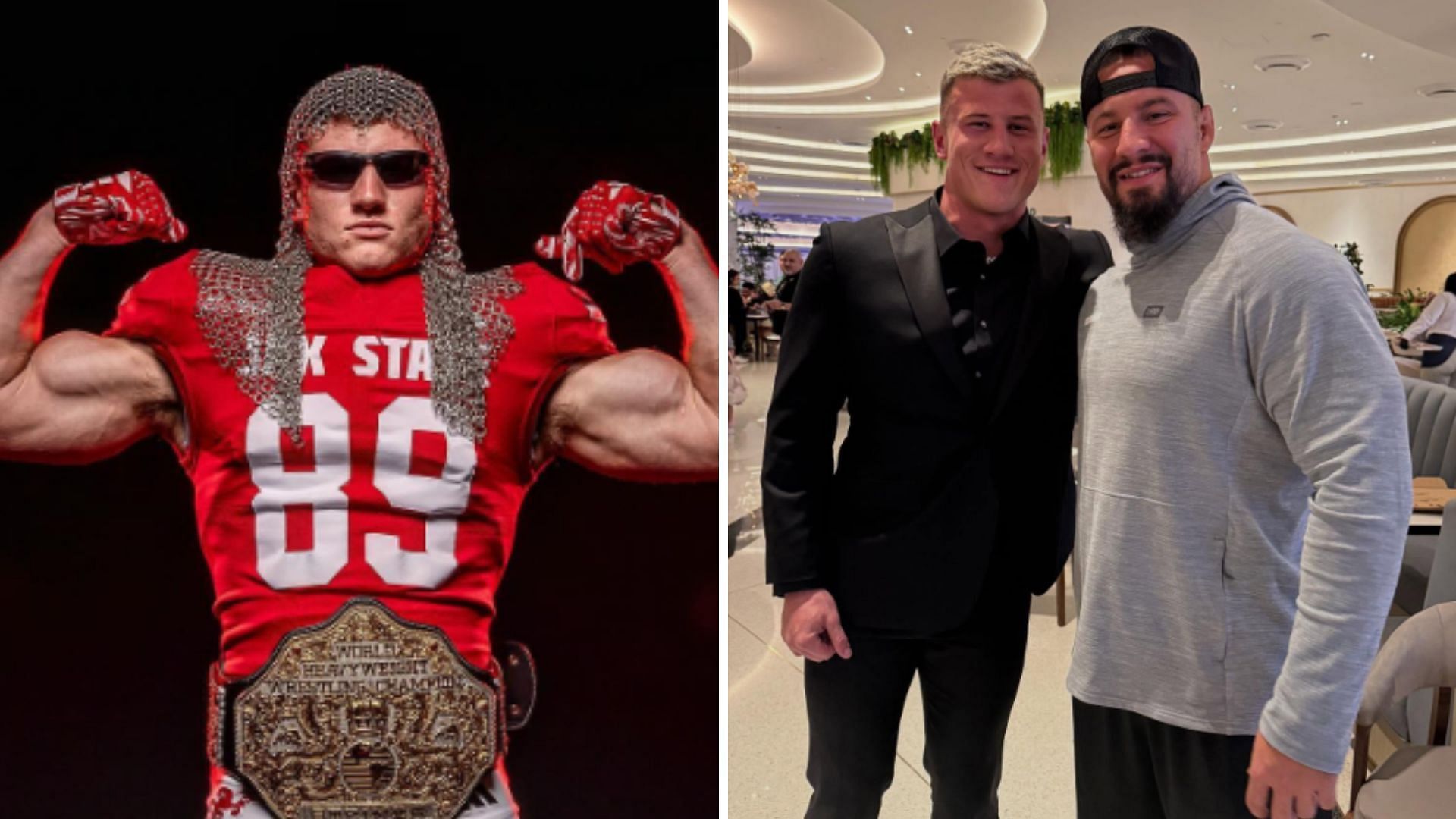 Brock Steiner is the son of legendary wrestler Scott Steiner [Image credits: star