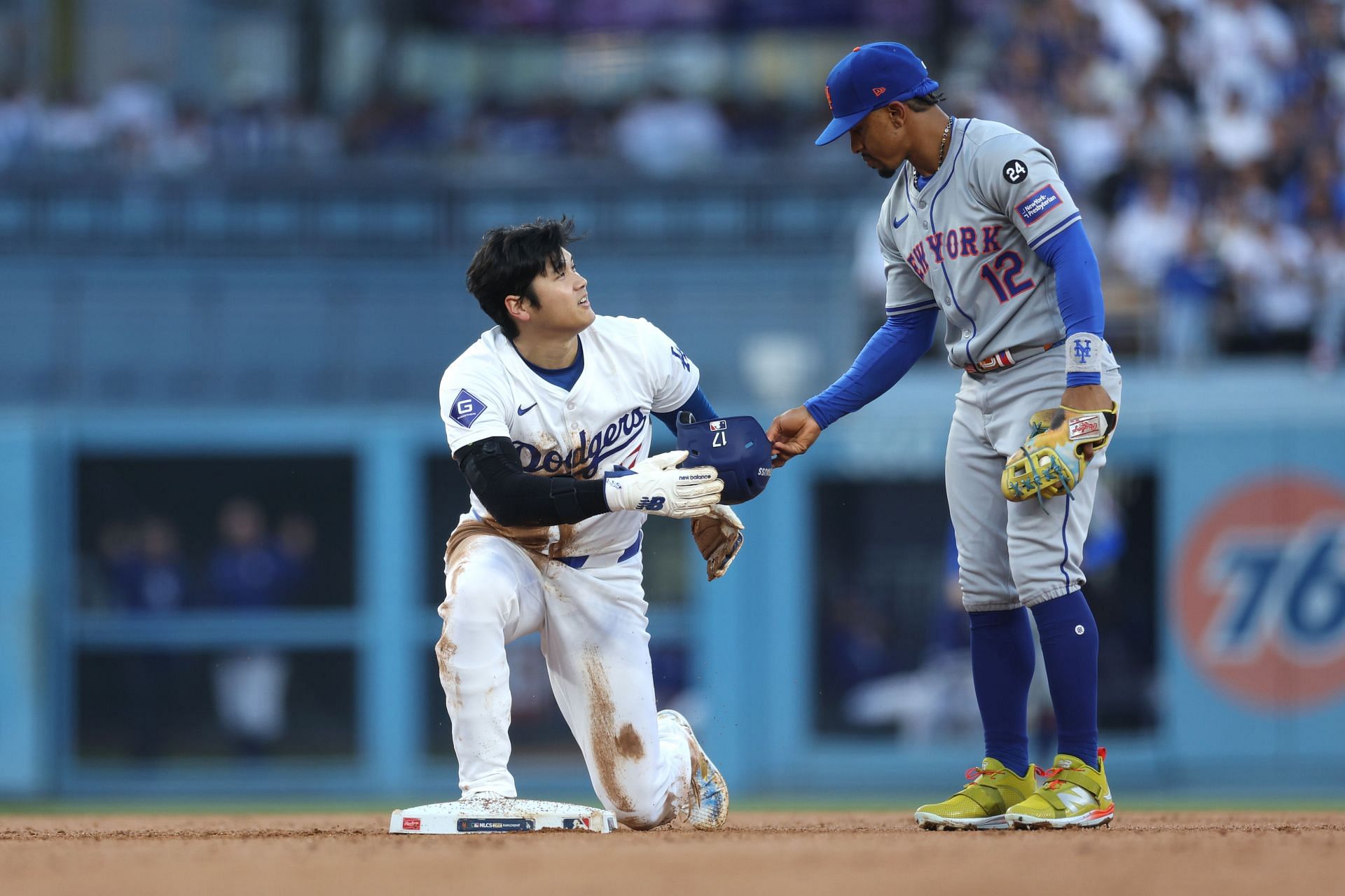 Championship Series - New York Mets v Los Angeles Dodgers - Game 1 - Source: Getty