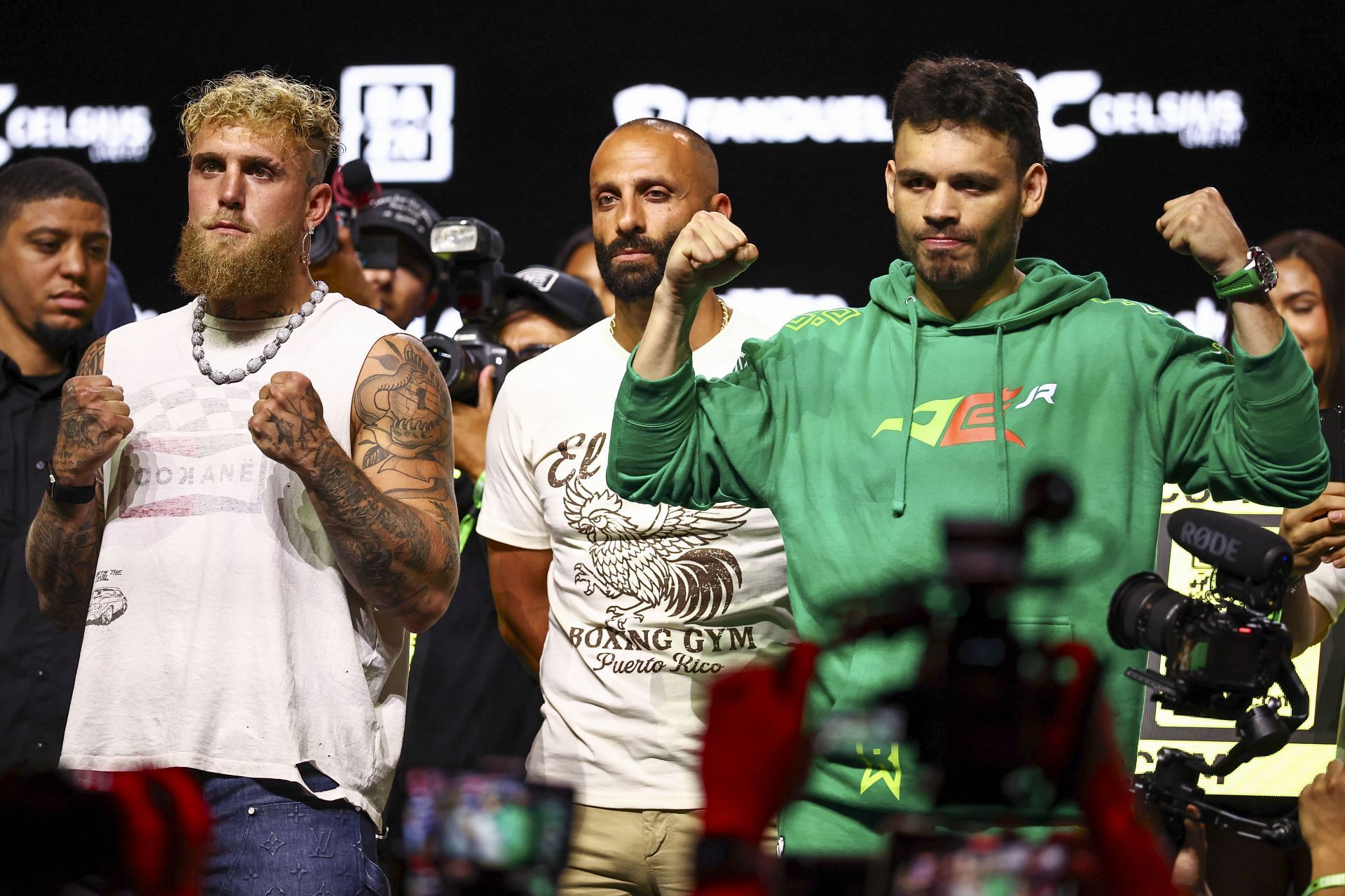 Jake Paul v Julio Cesar Chavez Jr. - Press Conference - Source: Getty