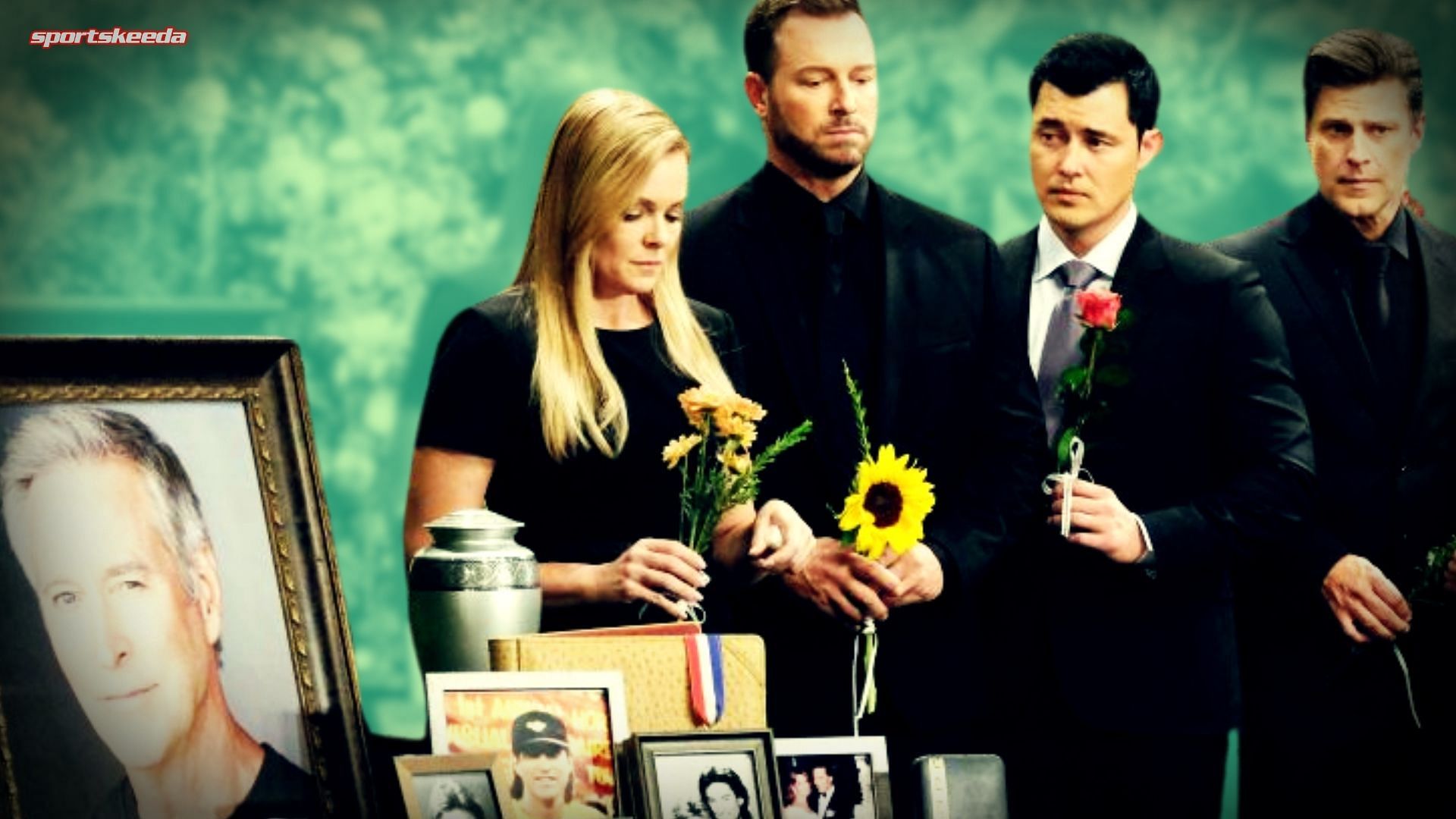 From left Belle, Brady, Paul and Eric at John