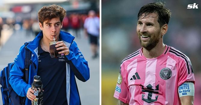 "Thank you for so much joy and for all the lessons" - Argentine F1 star Franco Colapinto sends special present to Lionel Messi