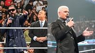 Seth Rollins whispers a message in Cody Rhodes' ear after they cross paths; cryptic angle teased on WWE SmackDown