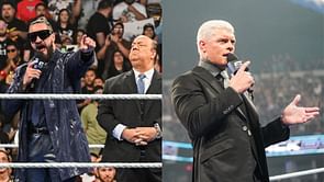 Seth Rollins whispers a message in Cody Rhodes' ear after they cross paths; cryptic angle teased on WWE SmackDown