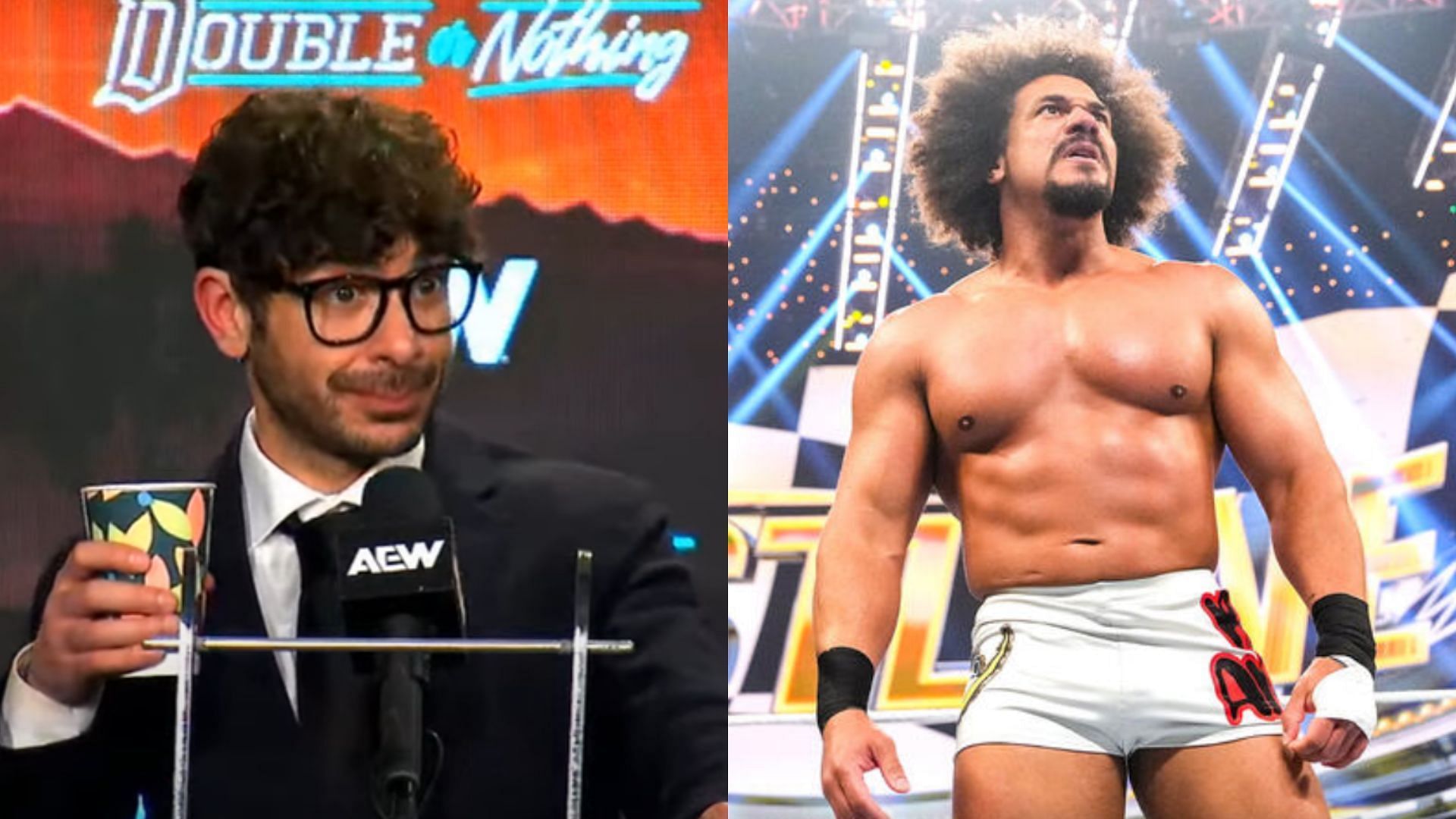 AEW Creative Head Tony Khan (left) / Carlito (right) [Image Credits: AEW