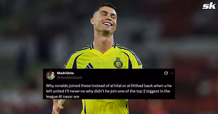 "Prefers money over winning trophies again" - Fans react as Cristiano Ronaldo agrees contract extension with Al-Nassr