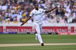 Kagiso Rabada brings out the aeroplane celebration after dismissing Usman Khawaja again in SA vs AUS 2025 WTC final [Watch]