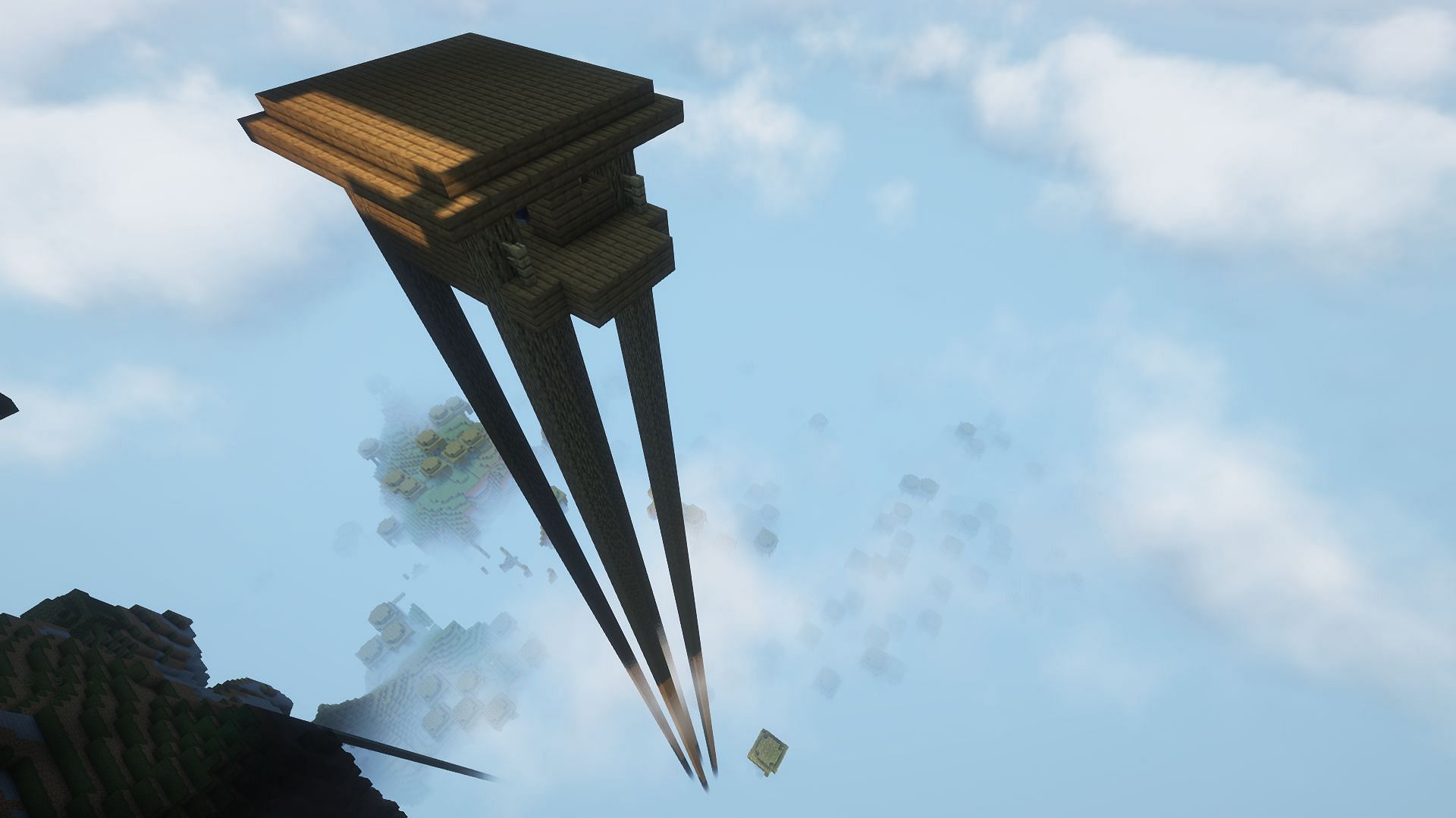 The tall witch hut found in an amplified world 