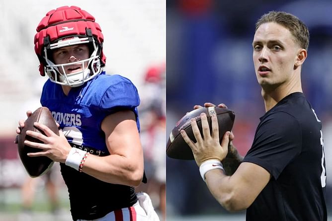 "People are completely misevaluating" - CFB insider outlines why Oklahoma's John Mateer is primed to succeed over Carson Beck, Jackson Arnold
