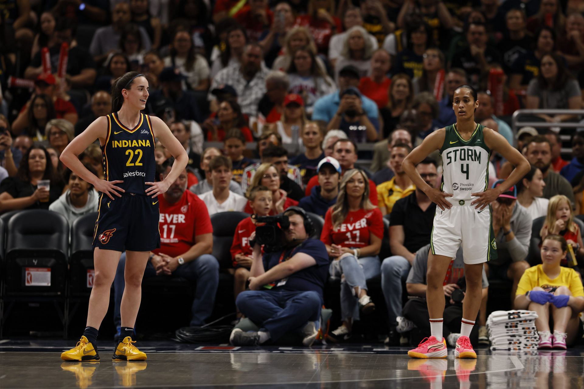 Indiana Fever vs Seattle Storm - Source: Getty