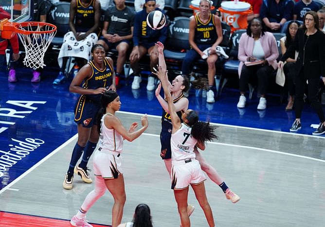 "Hold this L Angel Reese fans" - WNBA fans go wild as Caitlin Clark ends Liberty’s 9-game win streak with 32-point masterclass