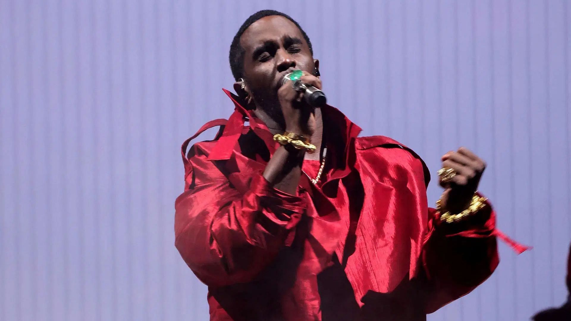 Sean &quot;Diddy&quot; Combs performs onstage during the 2023 MTV Video Music Awards at Prudential Center Image via Getty)