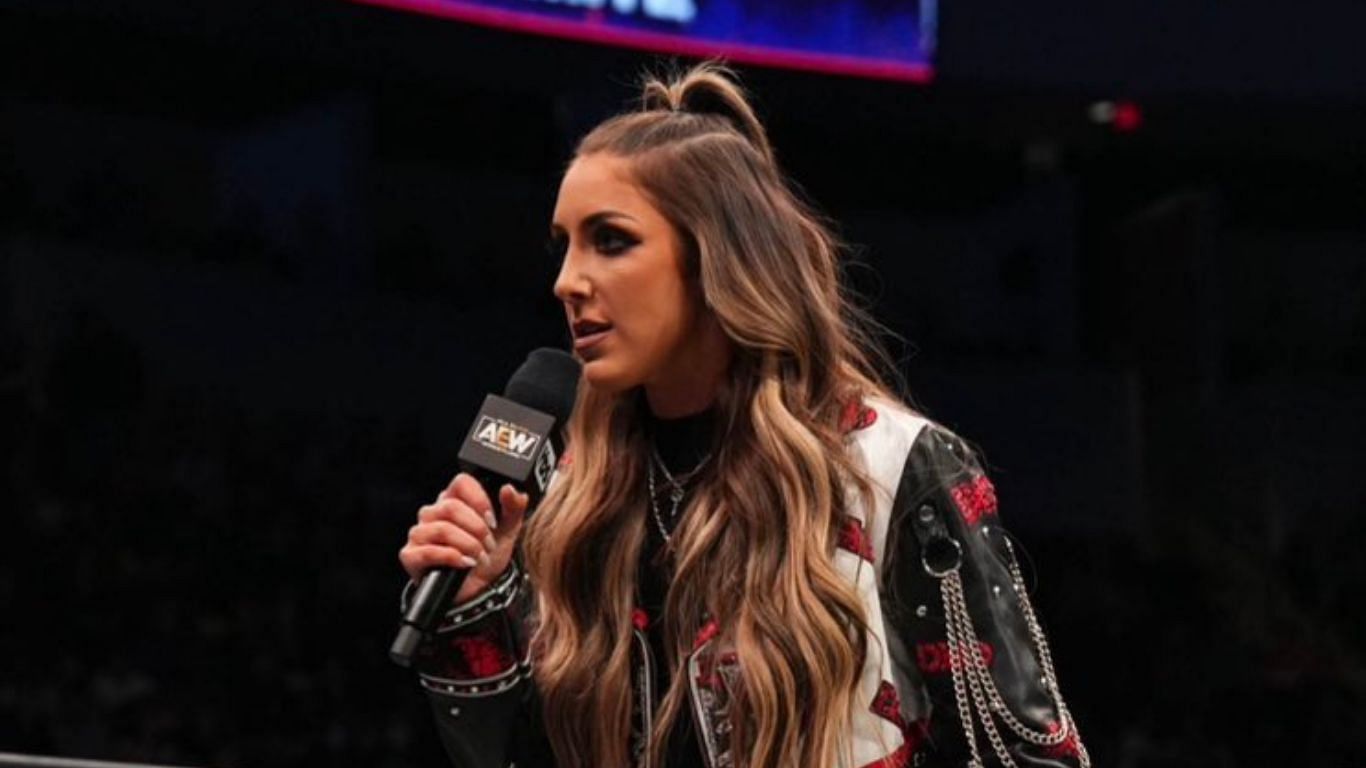 Britt Baker has been absent from AEW programming for a while [ Image from Britt