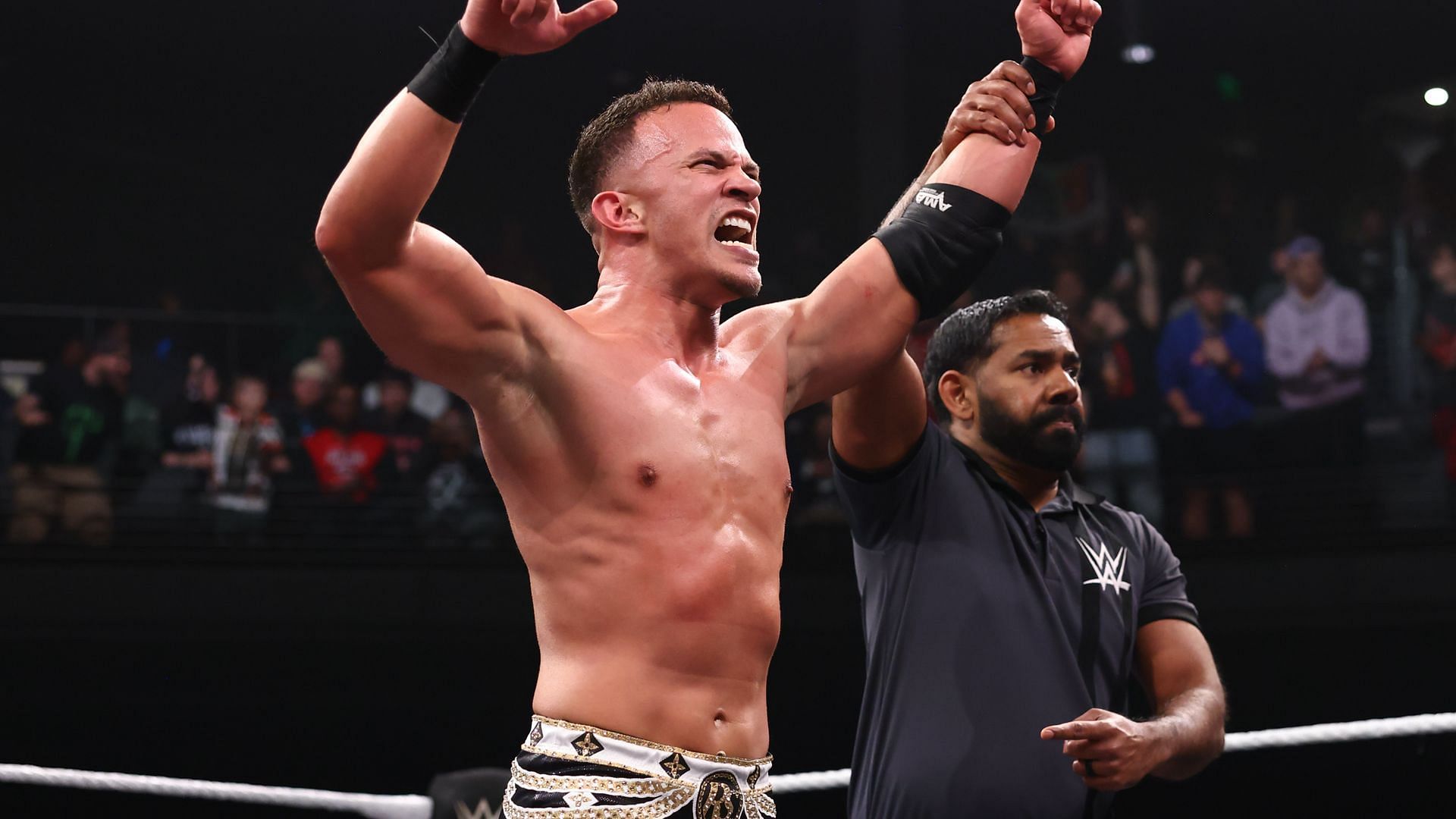 Ricky Saints was back in the ring (Image via WWE.com)