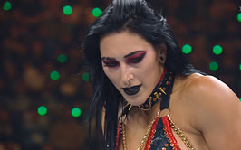 Rhea Ripley tries to smash former champion's head in with a ladder; Gets destroyed instead