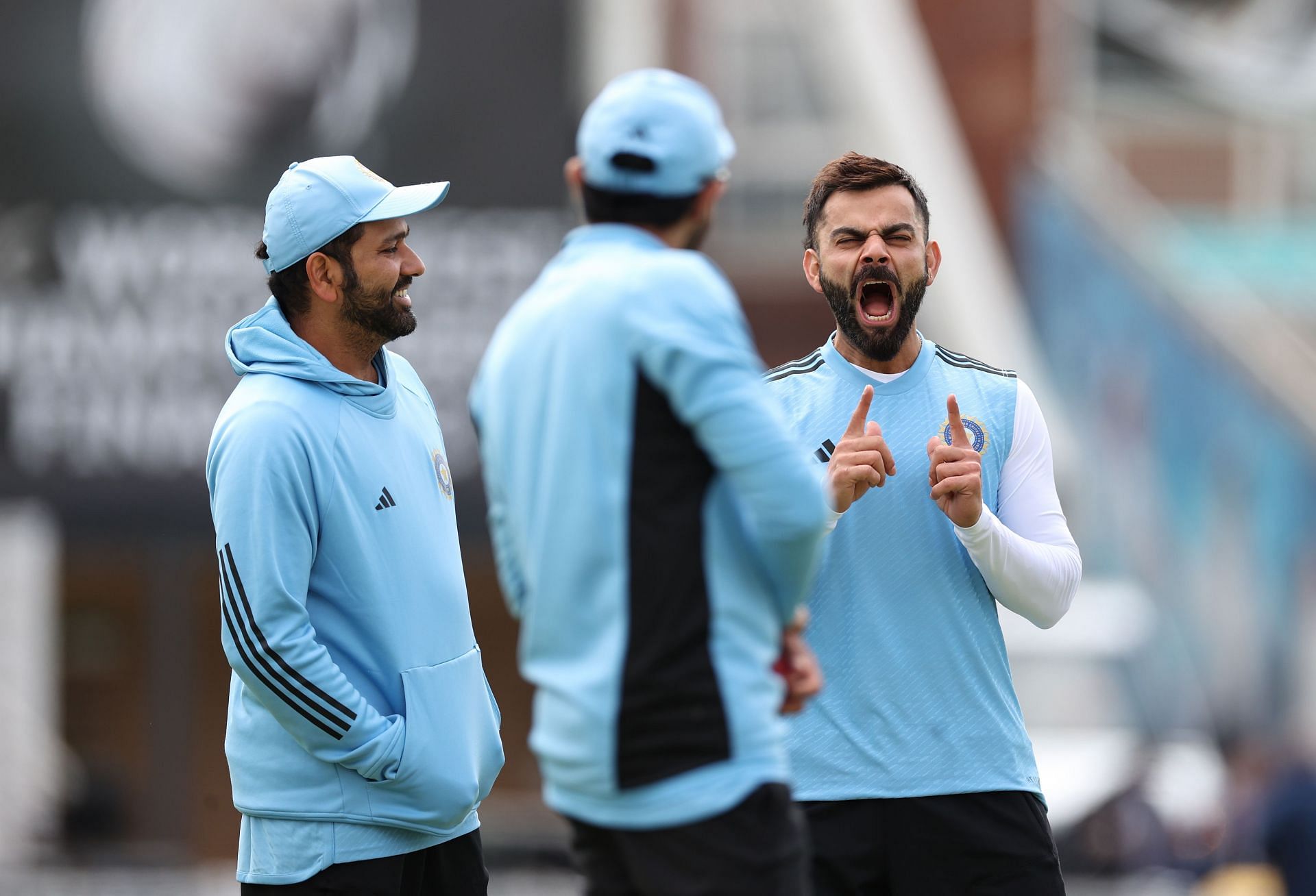 India will miss the retired Rohit Sharma (left) and Virat Kohli (right) in the Test series against England. [P/C: Getty]