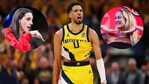 Caitlin Clark, Sophie Cunningham lose it as 'overrated' Tyrese Haliburton stuns OKC with ice-cold game-winner: "This is just crazy"