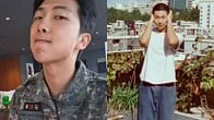 "Prepping the scene for this comeback"- Fans react to BTS' RM's surprise Instagram update in uniform from HYBE building