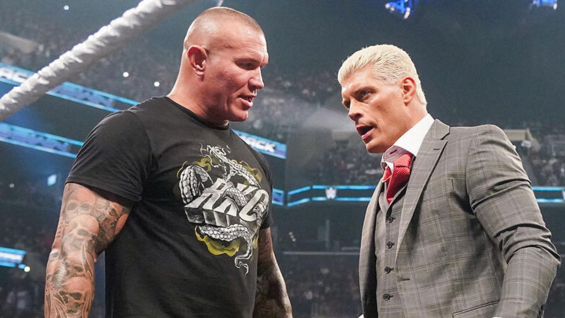 Randy Orton and Cody Rhodes on SmackDown [Image Credits: WWE.com]