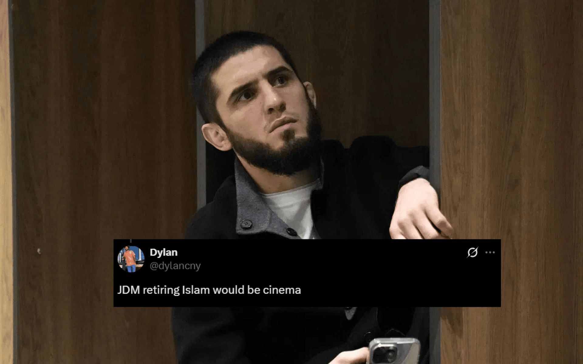 Fans react to Islam Makhachev