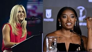 Riley Gaines open to facing Simone Biles to discuss transgender athlete controversy head-on