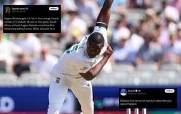 "He gave his everything for South Africa" - Fans react as Kagiso Rabada bags 9 wickets across 2 innings in SA vs AUS 2025 WTC final