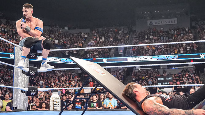 John Cena sends a surprising message on social media a day after dropping his pipebomb on CM Punk