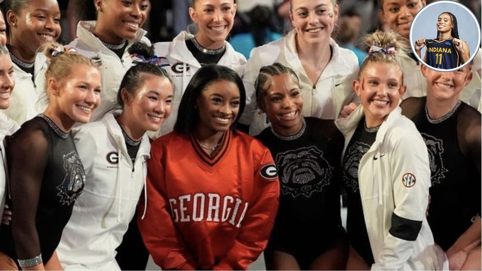 Simone Biles and Brianna Turner