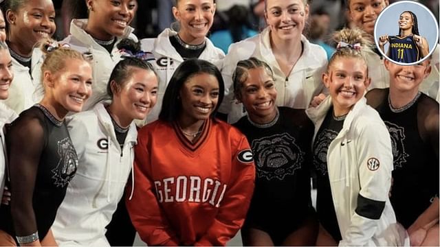 Simone Biles and Brianna Turner