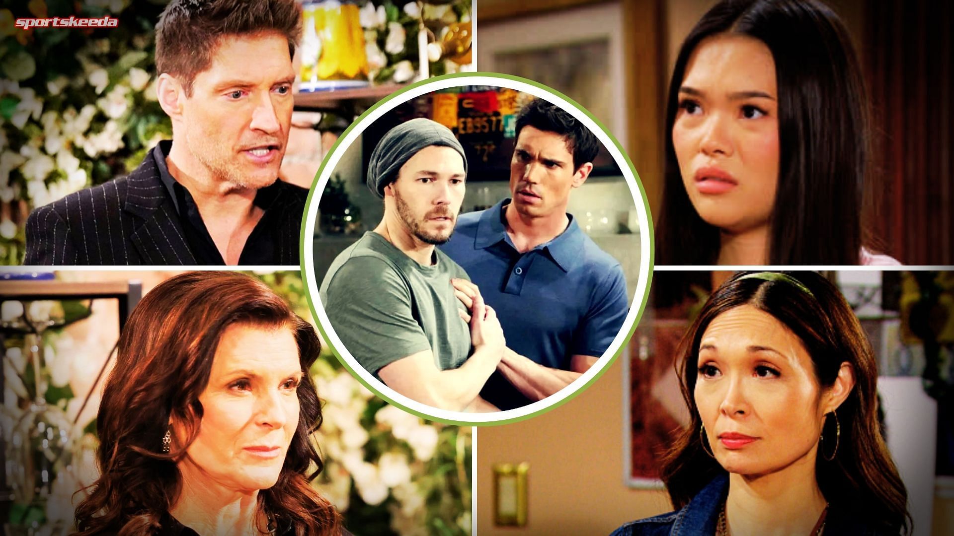 A still from The Bold and The Beautiful (Custom cover edited by Sportskeeda, images via CBS)