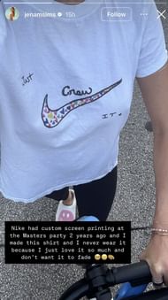 Image via Jena Sims' IG story