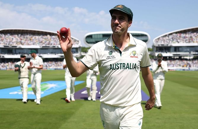 5 records made by Pat Cummins on Day 2 of SA vs AUS 2025 WTC Final