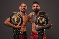 "Brother, I'm a huge fan" - Alexandre Pantoja calls Ilia Topuria "one of the best" after stunning UFC 317 knockout