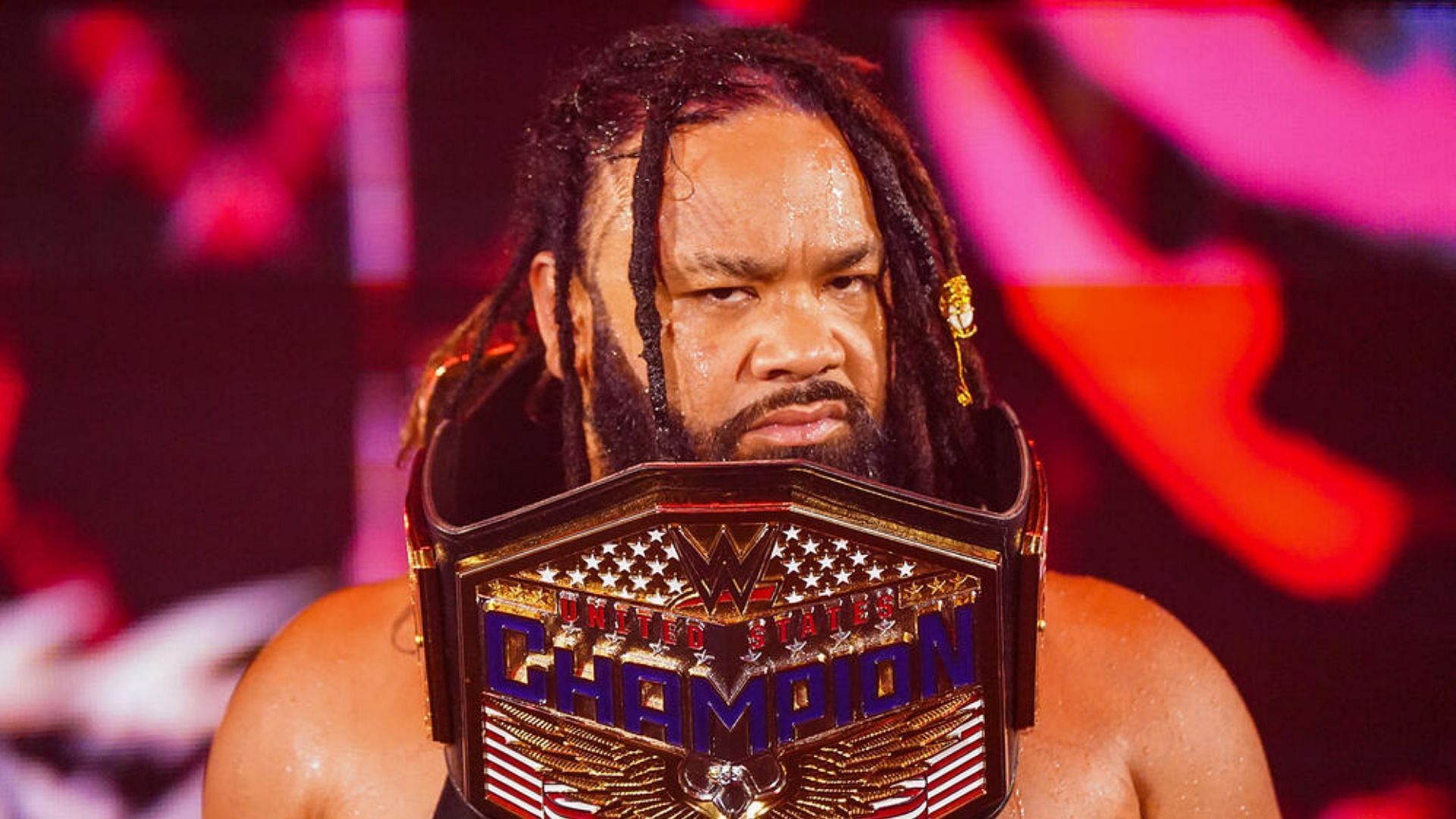 Jacob Fatu is the current United States Championship. [Image via - WWE.com]