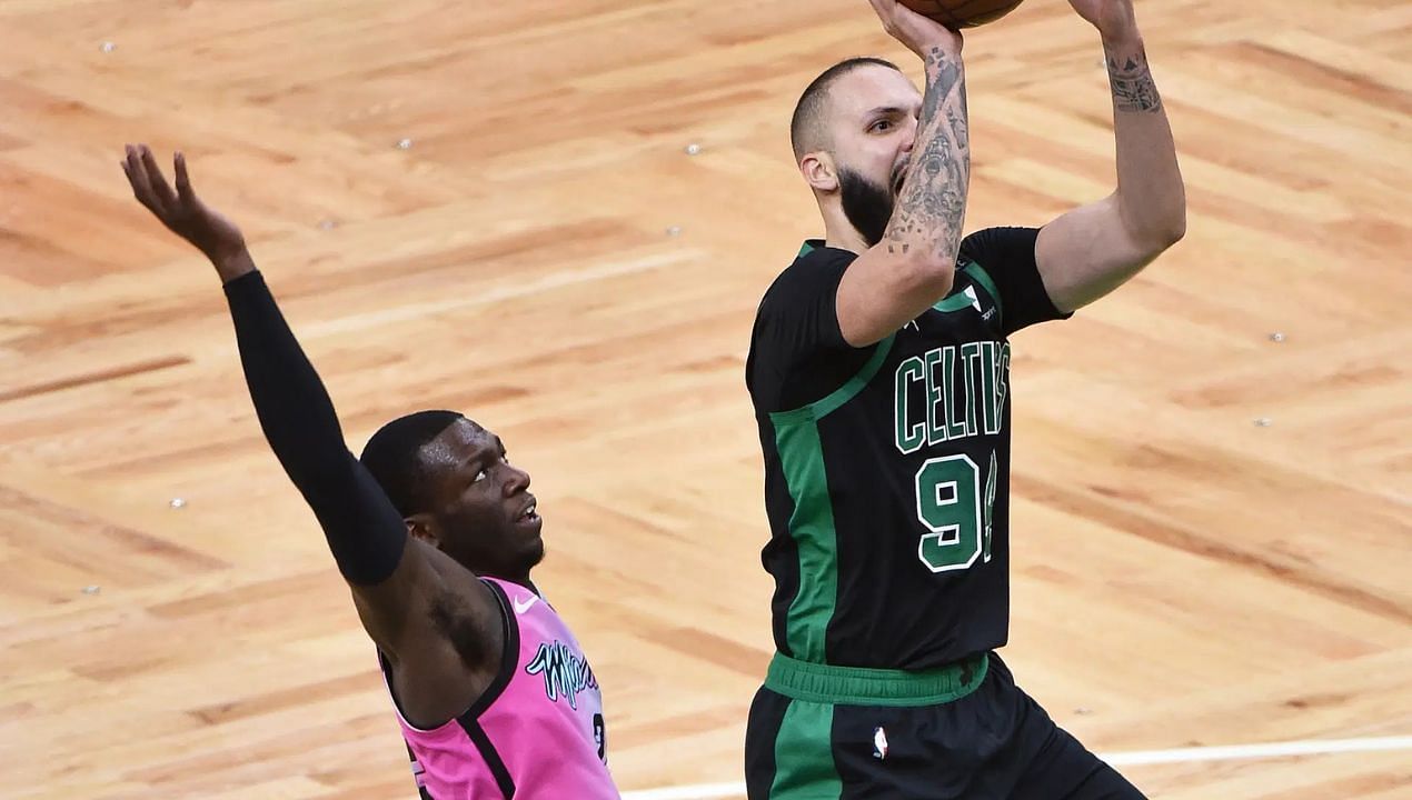 Watch: Mayhem breaks out as ex-NBA stars Evan Fournier and Kendrick Nunn ignite fiery scuffle in overseas league. (Image Source: Getty)
