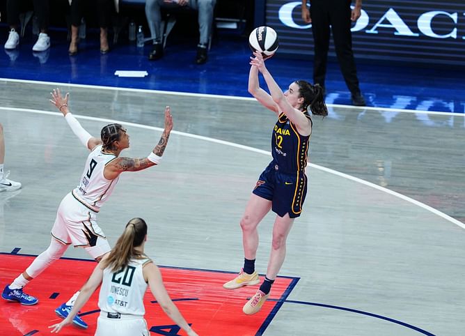 Natasha Cloud reveals most brutal part of defending Caitlin Clark after Fever stun Liberty: "She can shoot that s**t"