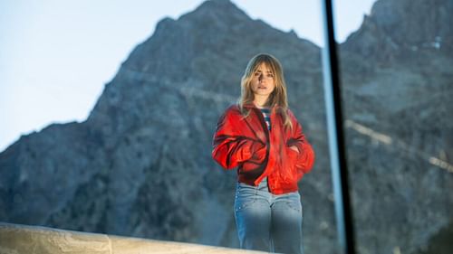 An image of Clara Galle from the Netflix series Olympo (Image via Instagram/ @zetastudiosprod)