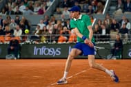 Andrey Rublev at the 2025 French Open - Source: Getty
