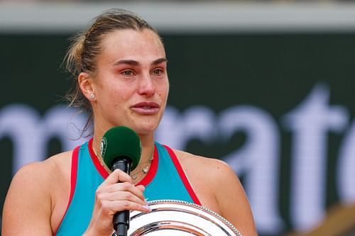 Aryna Sabalenka at the 2025 French Open (Image Source: Getty)